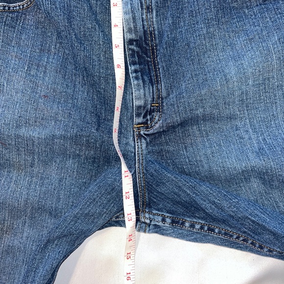 Lee Straight Leg Jeans Medium Dark Wash Denim Size 44X30 - Picture 8 of 9